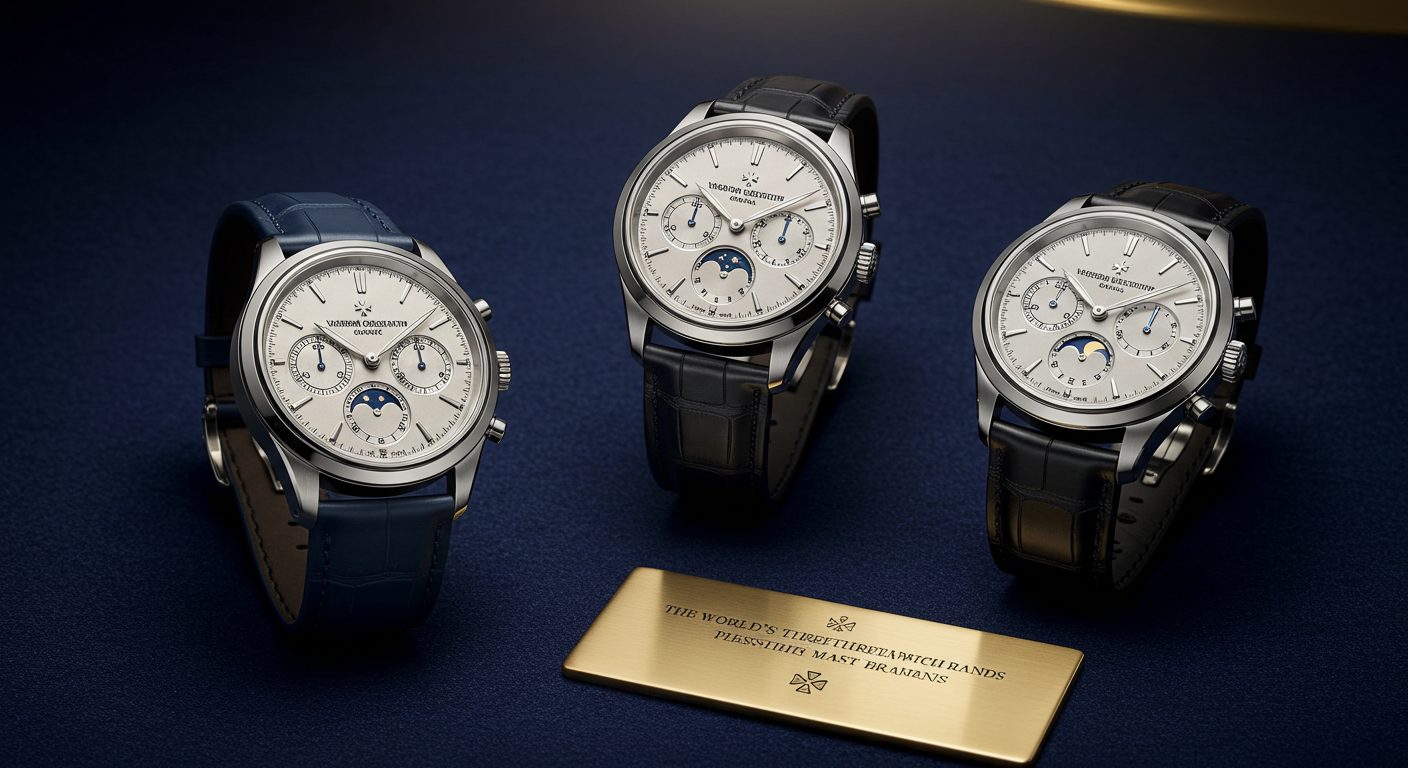 世界三大時計ブランドとしての格