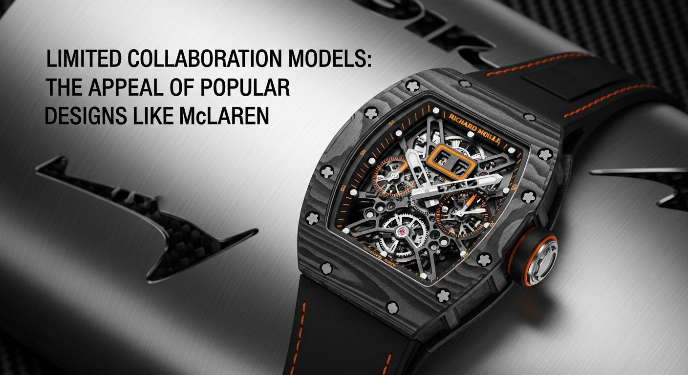 限定コラボモデル:マクラーレンなど人気作の魅力