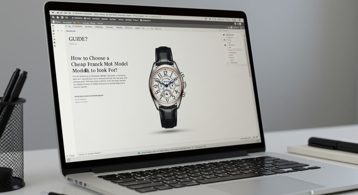 フランク ミュラーの安いモデルの選び方とポイント