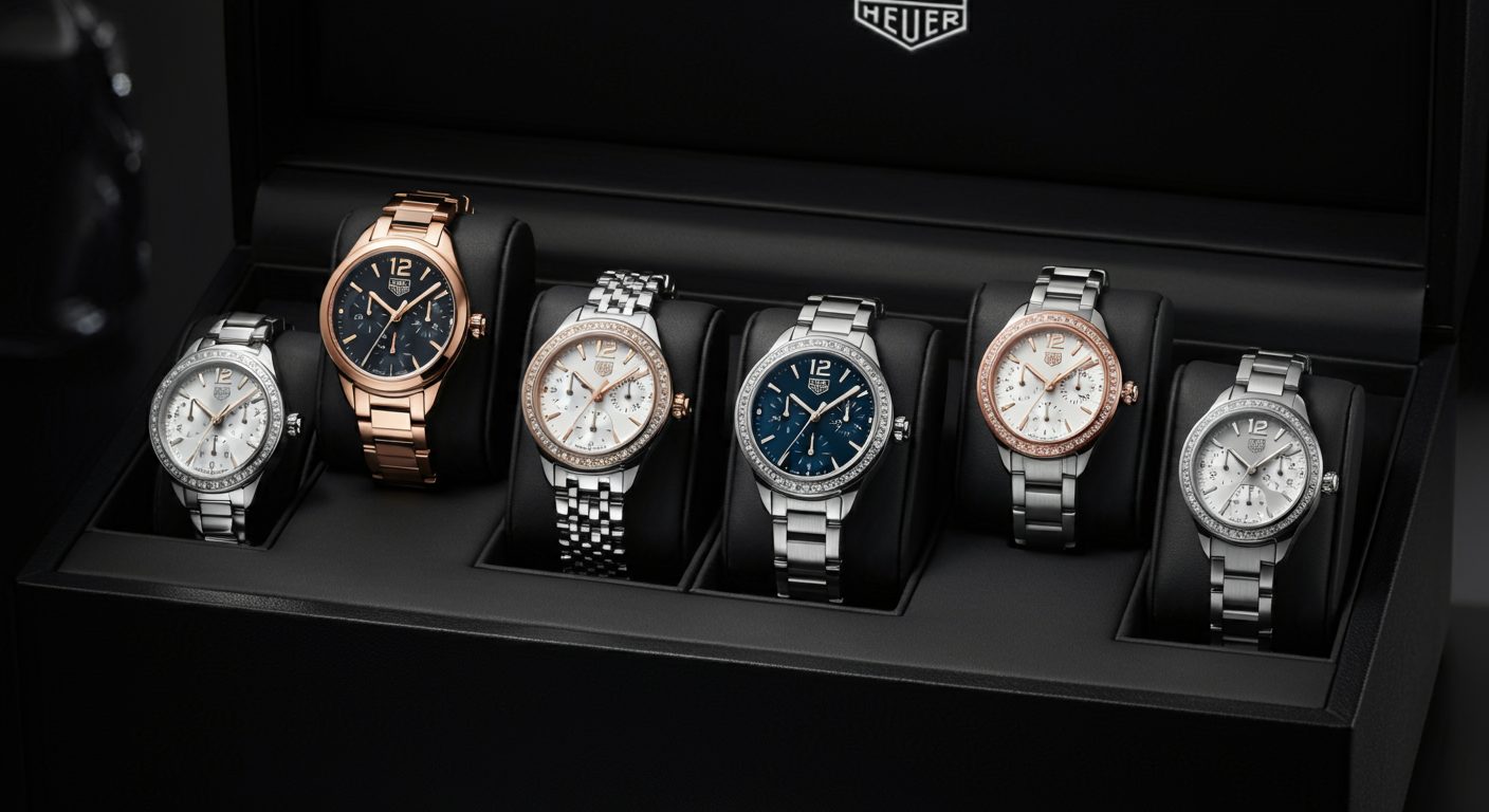 女性に与えるタグ ホイヤーのイメージ