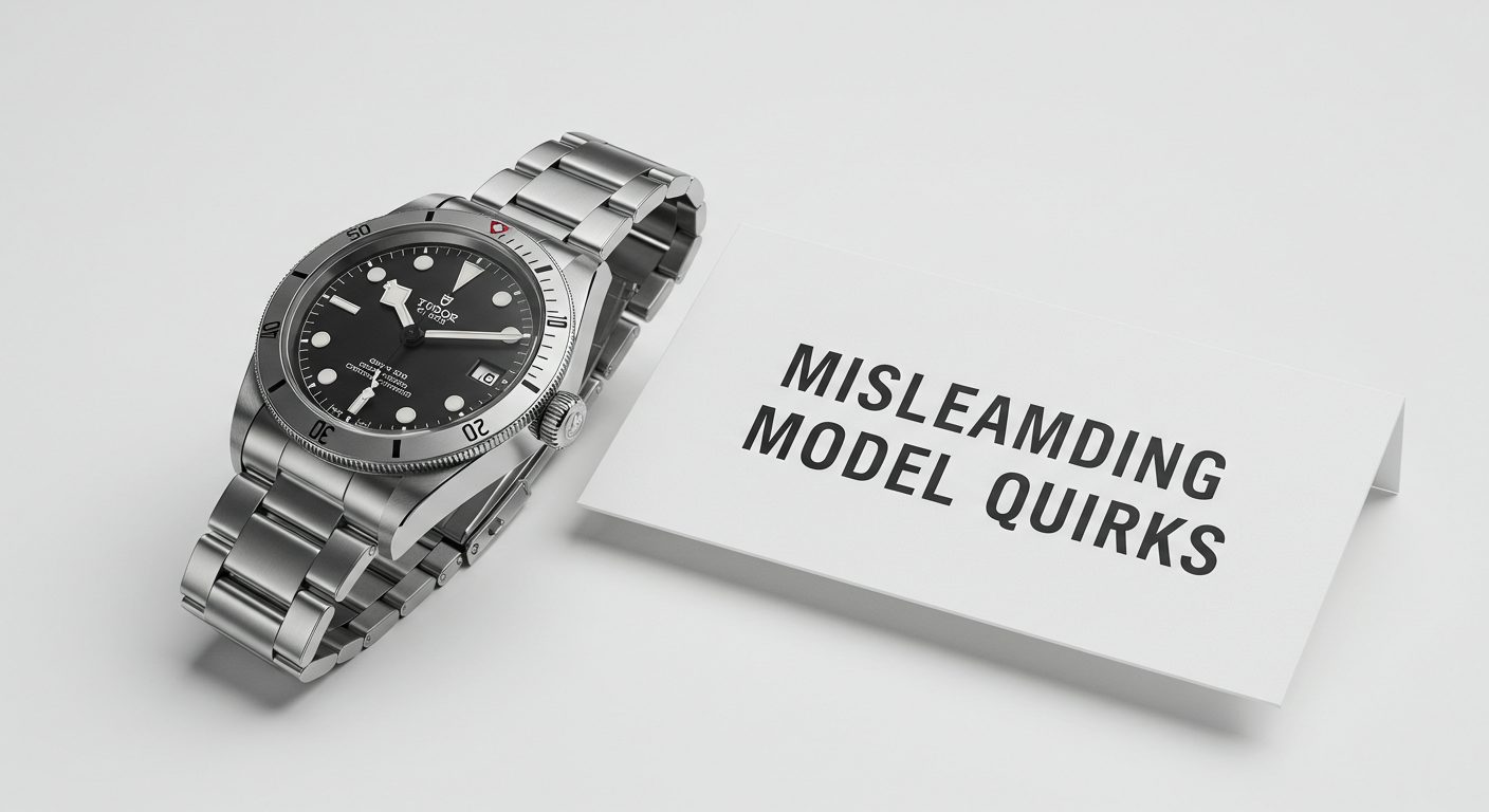 一部モデルのクセが誤解を生む