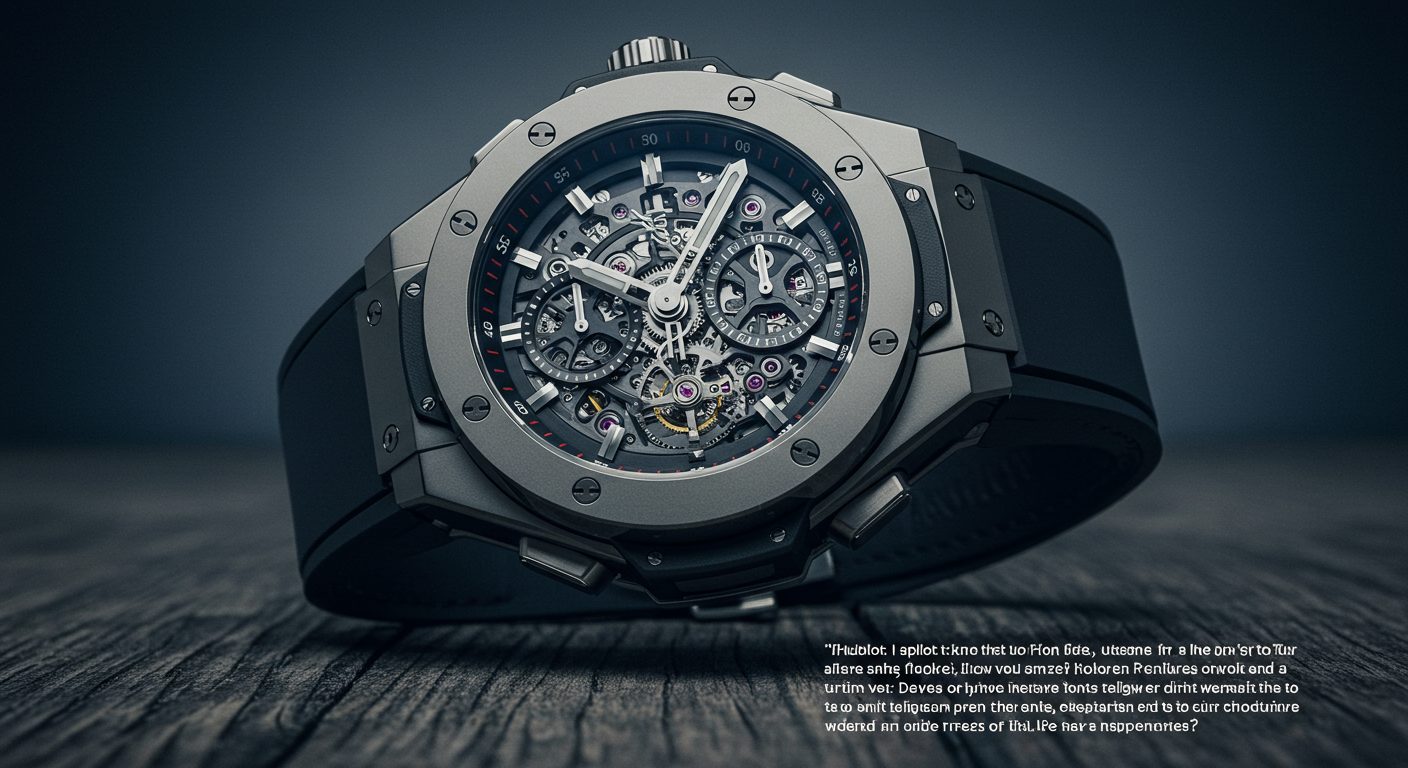 ウブロ やめとけと言われる理由を徹底解説