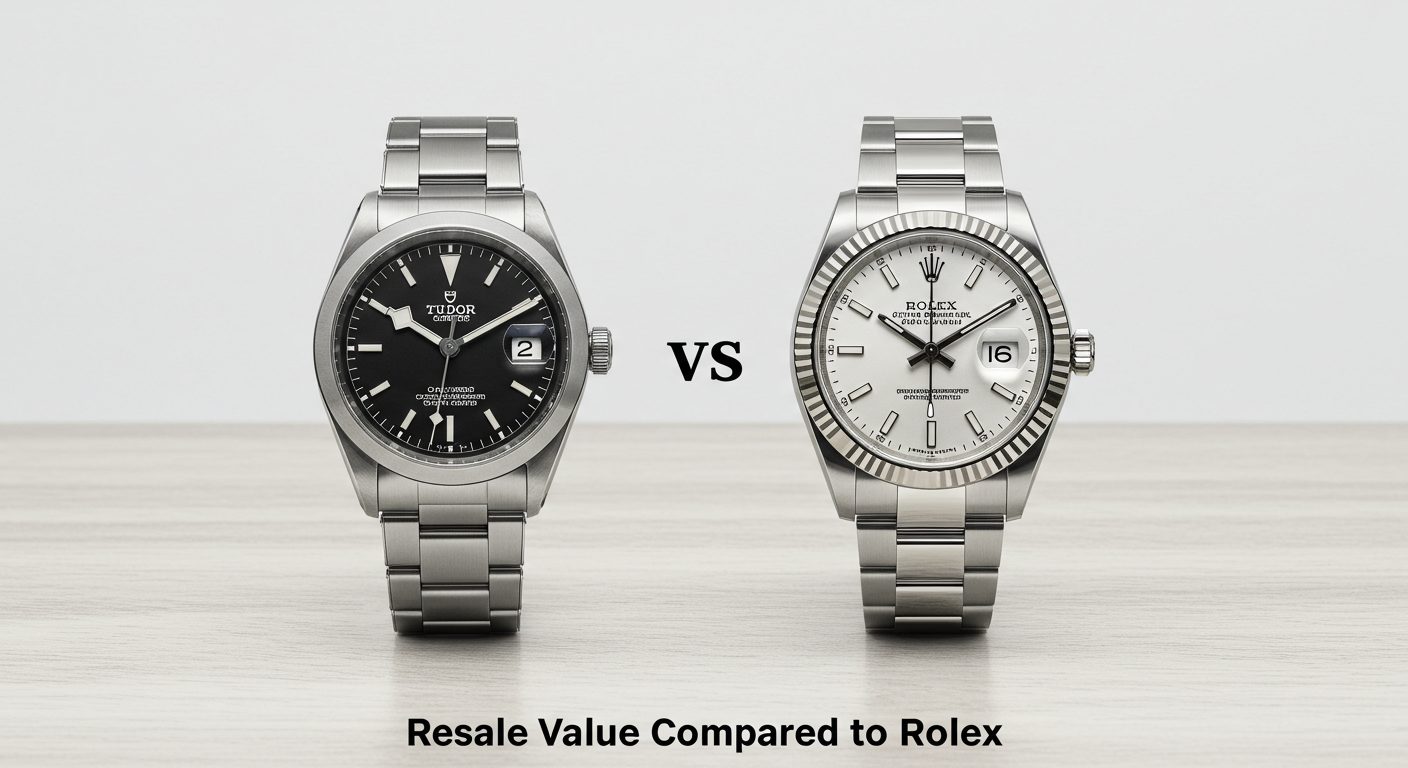 ロレックスと比べたリセールバリュー